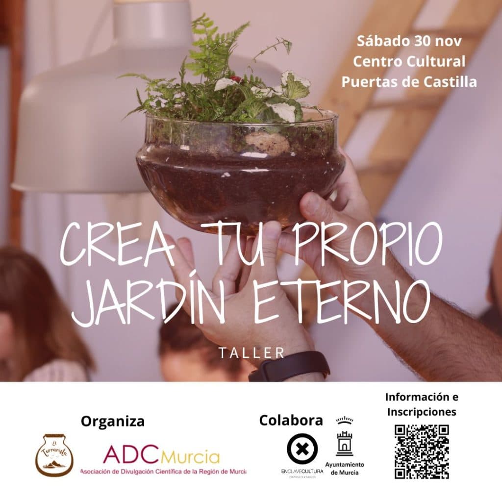 Cartel del Taller terrarios de ADC