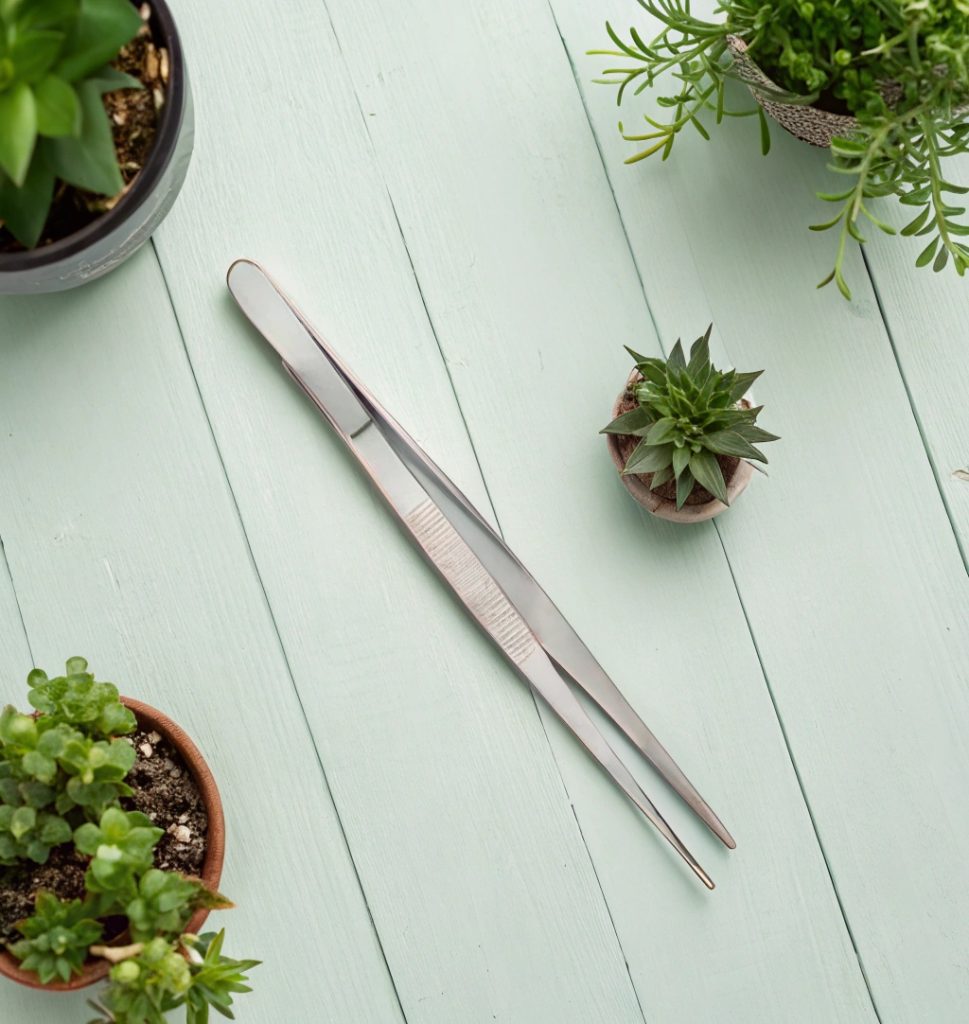 imagen generada por IA de unas pinzas rectas pequeñas